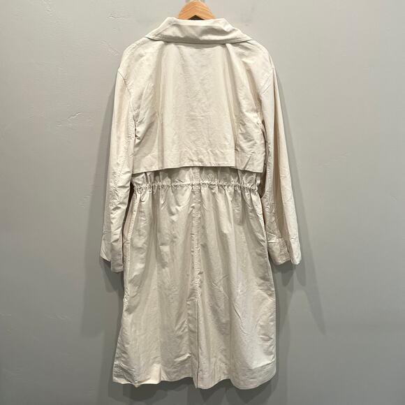 NWT Athleta Luna Trench Coat in Dune - Size: Medium - Picture 4 of 11